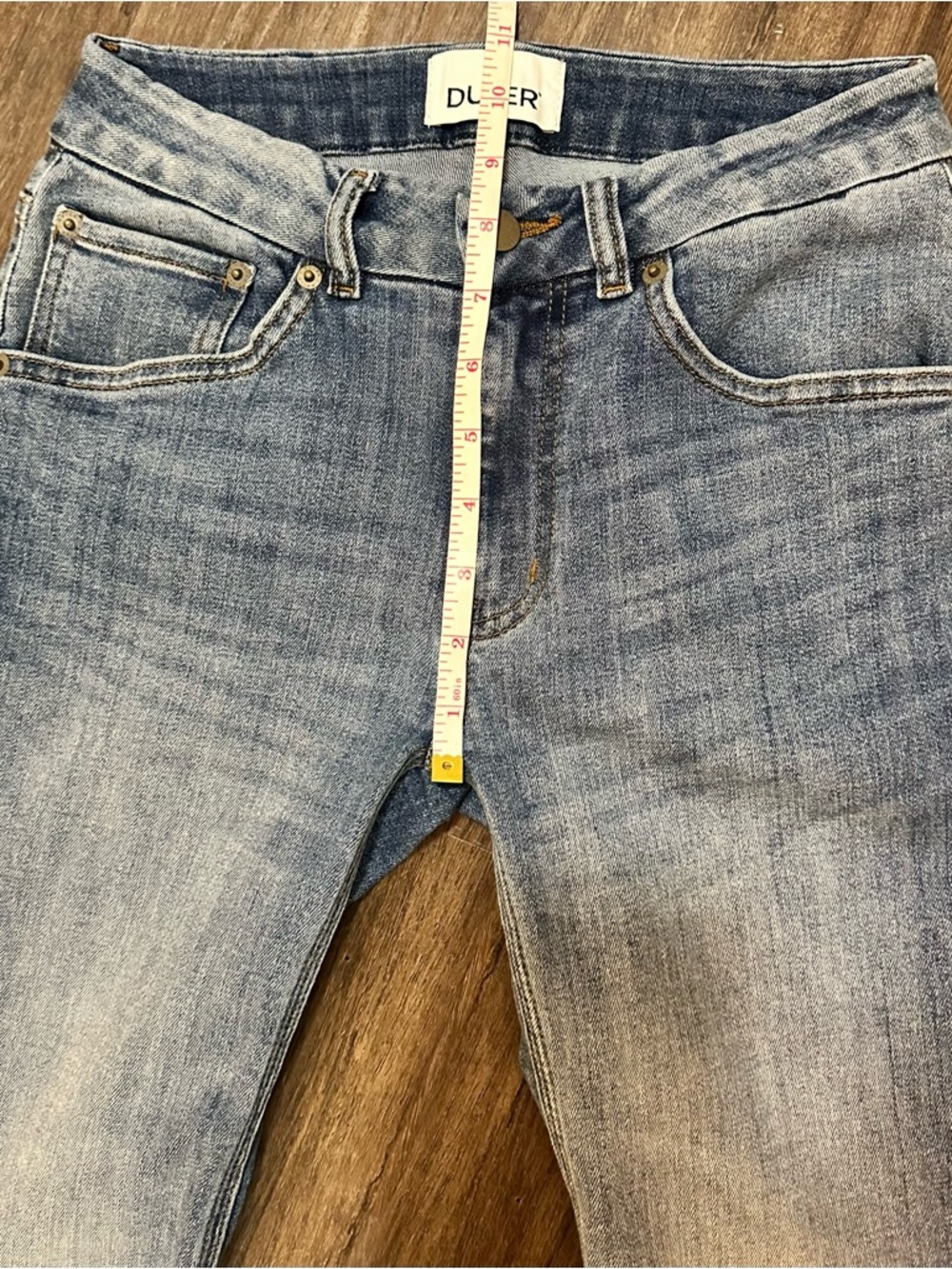 Du/er Women's Performance Denim Skinny Jeans. Size 26 x 28. - Picture 13 of 15